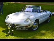 Alfa Romeo Spider - Concours winning photograph