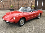 Alfa Romeo Junior Spider Round-Tail RHD photograph